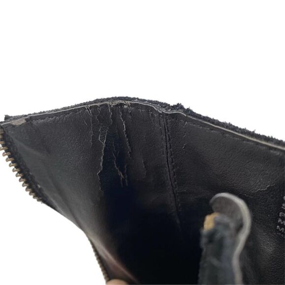 Steve Madden Black Gracieee Suede Black Booties Size 10 - Picture 10 of 10